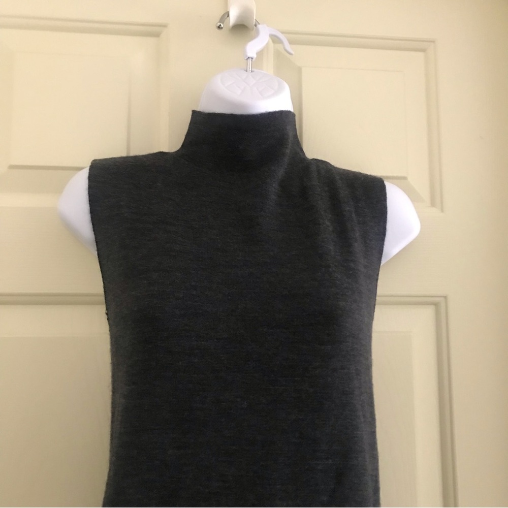 Max Studio Maxi Merino Wool Blend Turtleneck Sweater L - Picture 3 of 8